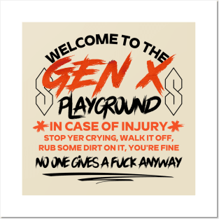 GenX Playground Posters and Art